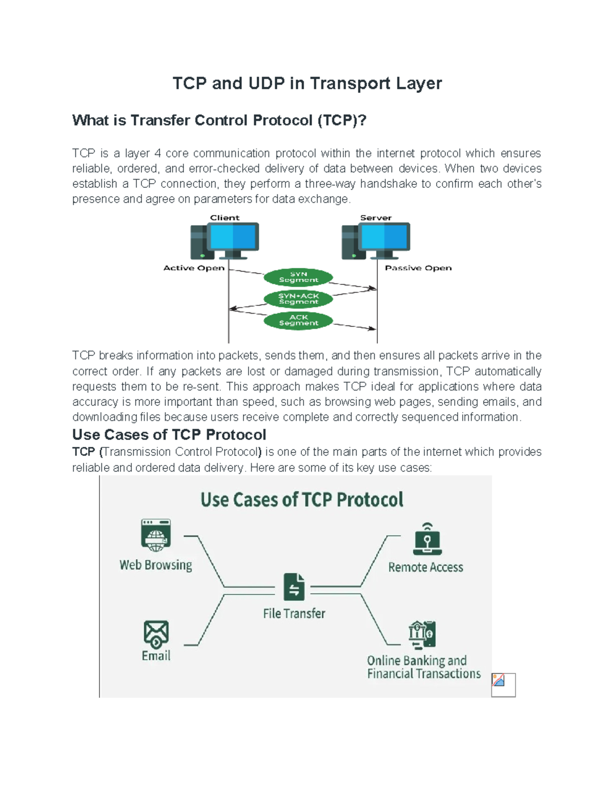 TCP vs UDP in Internet Transport Layer: Key Differences and Use Cases ...
