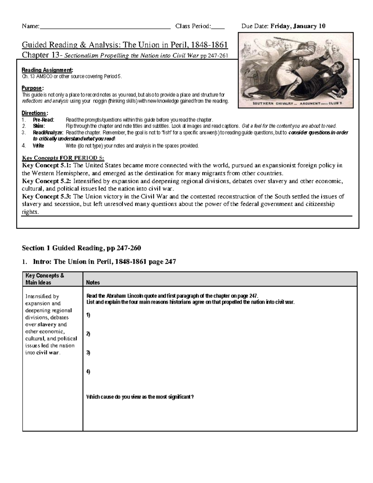 Amsco+Chapter+13+Review - Name ...