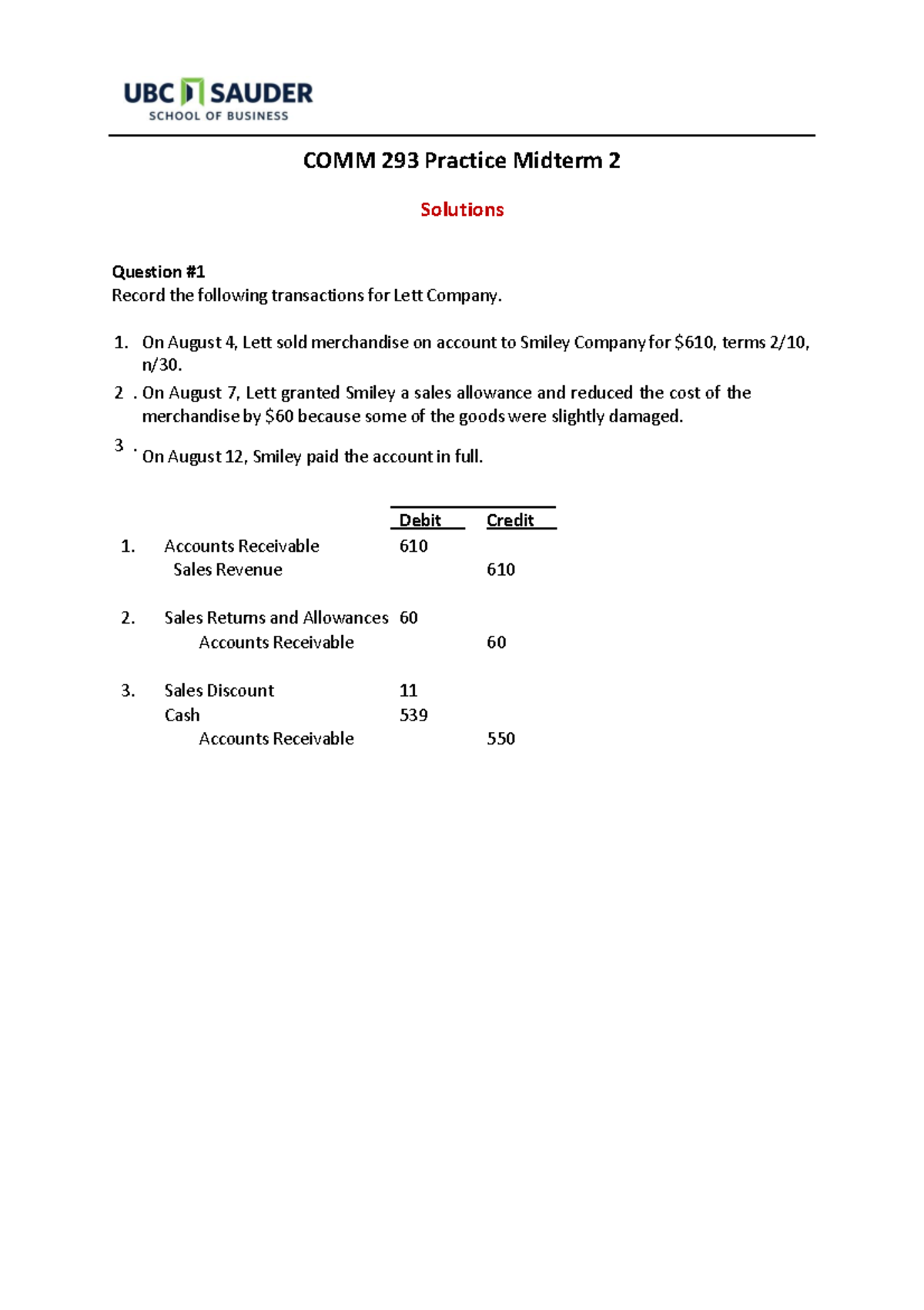 COMM293 Midterm Practice Solutions - COMM 293 Practice Midterm 2 ...