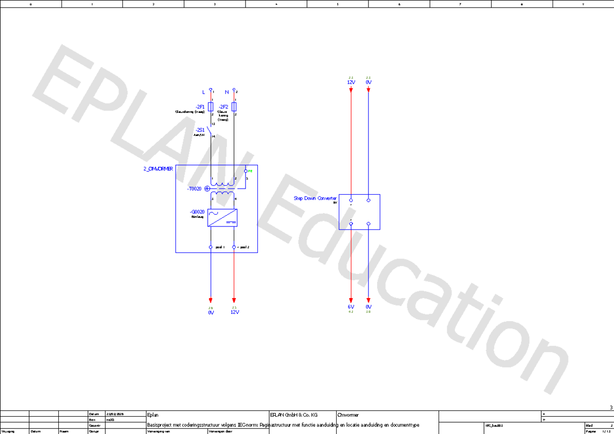Eplan Technisch Project V5 - Basisproject met Codering - Studocu