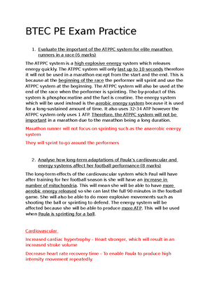 BTEC PE - BTEC sport notes from my lesson - BTEC PE Conduction system ...
