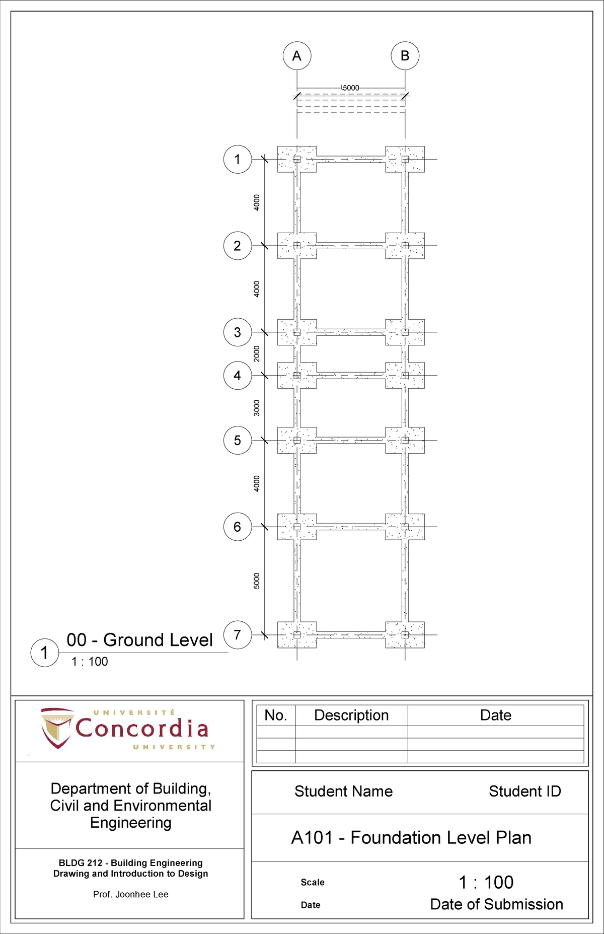 BLDG 212 - Architectural Drawing Samples and Plans - Studocu