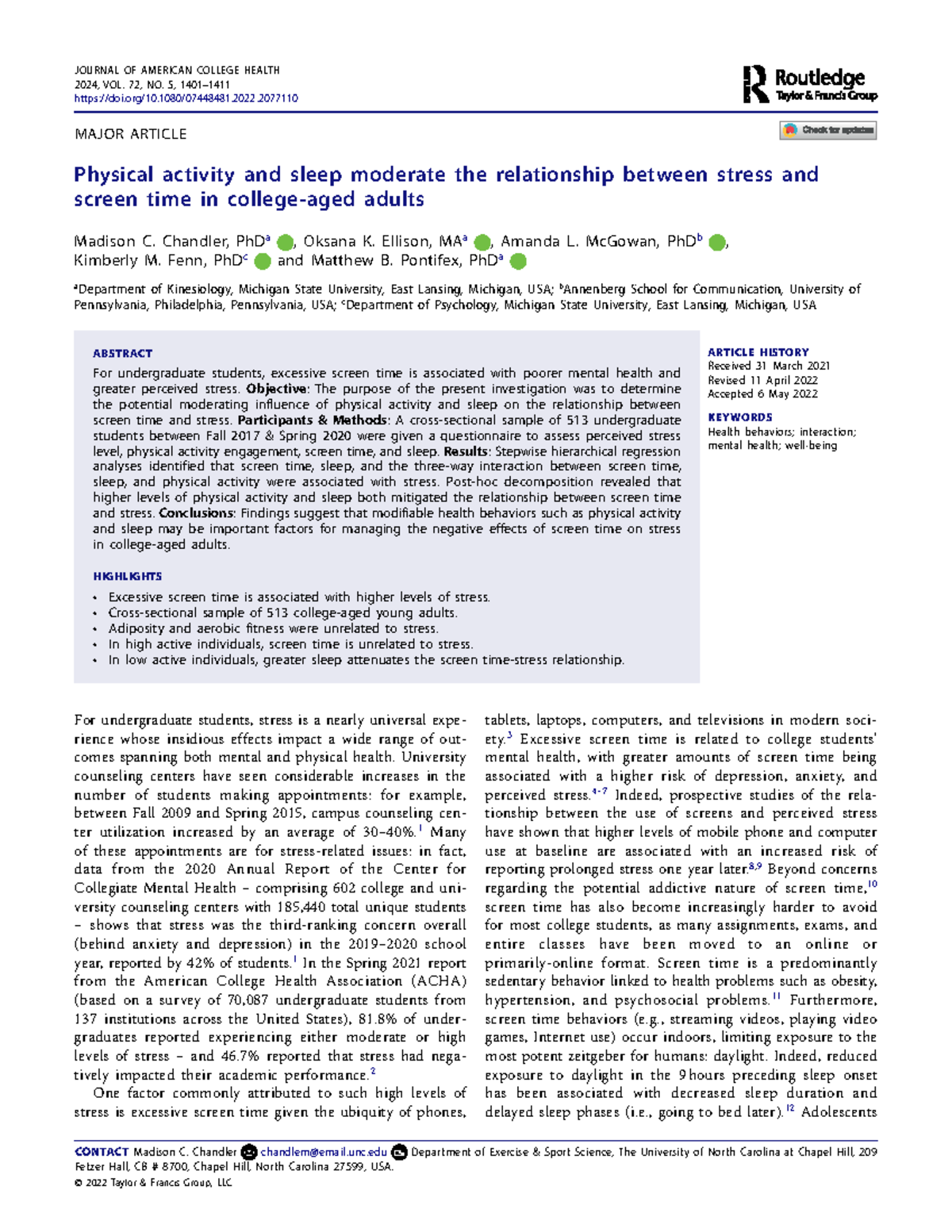 Photo inspiration: Visual Reference: Physical Activity And Sleep S Role In Screen Time Stress