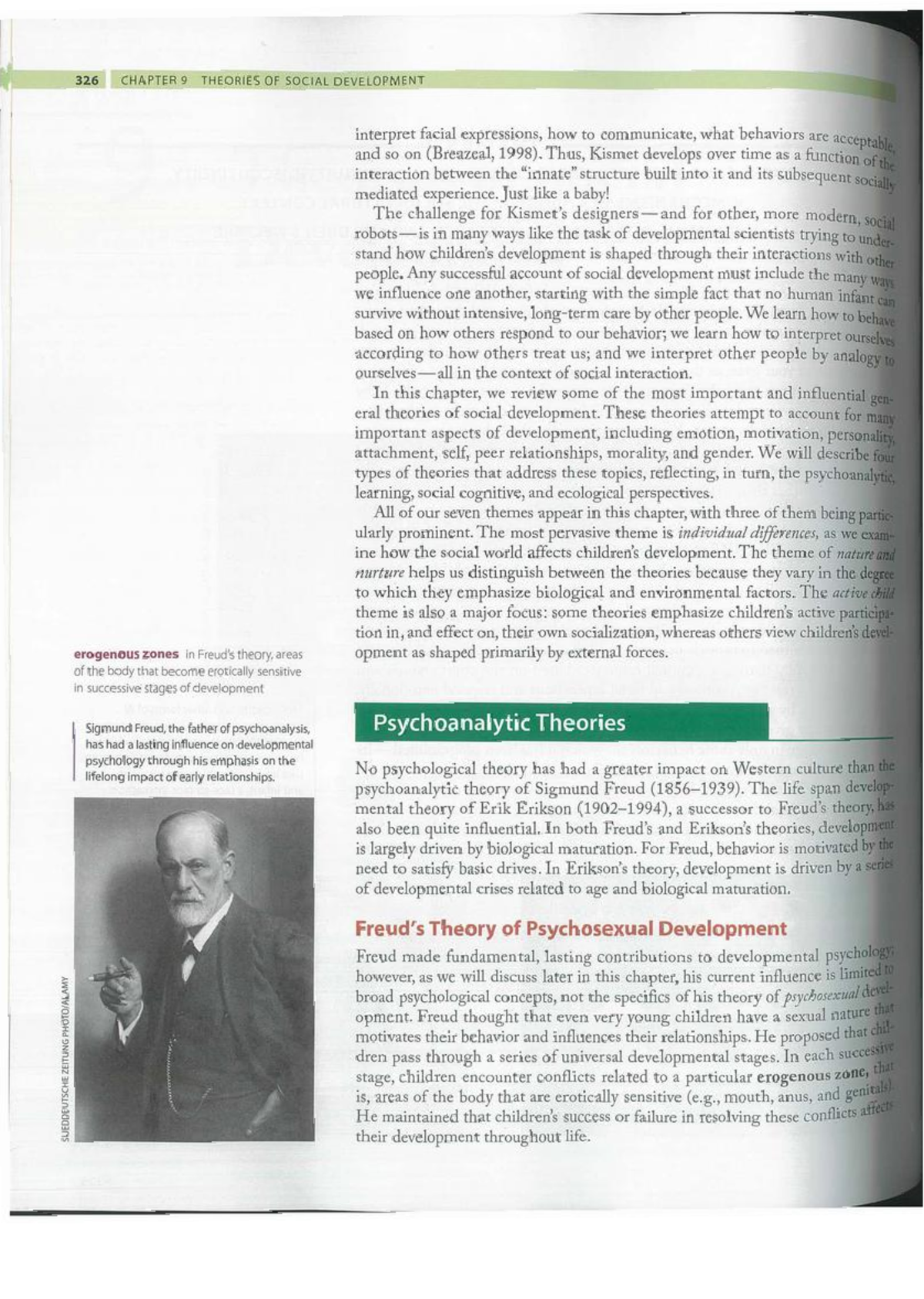 PSYC10004 Chapter 9: Theories of Social Development Insights - Studocu