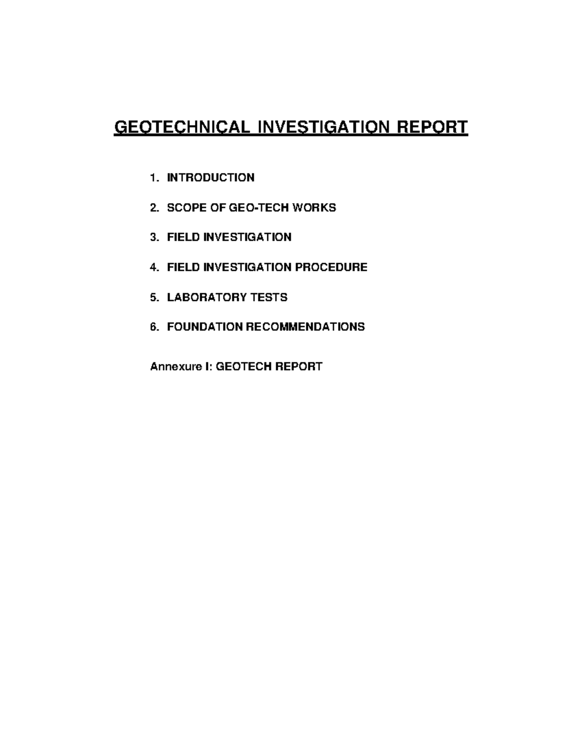 Geotechnical Investigation Report for Passenger Ropeway Project ...