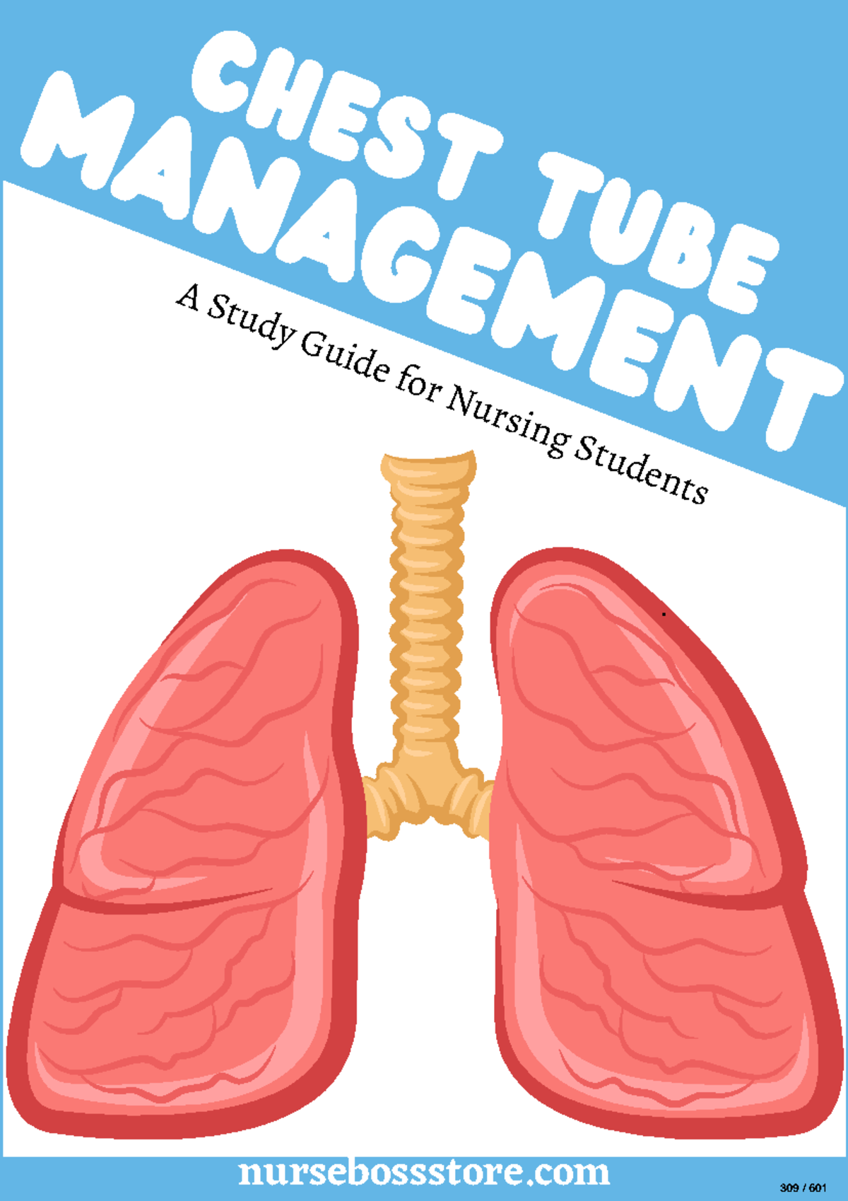 Chest Tube Management Study Guide for Nursing Students 309 601 - Studocu