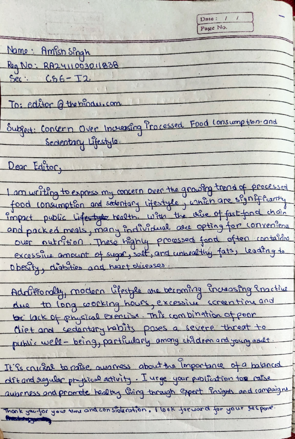 Email(838) - it is an example on email writing - Namp Amisn Siogh Ra No ...