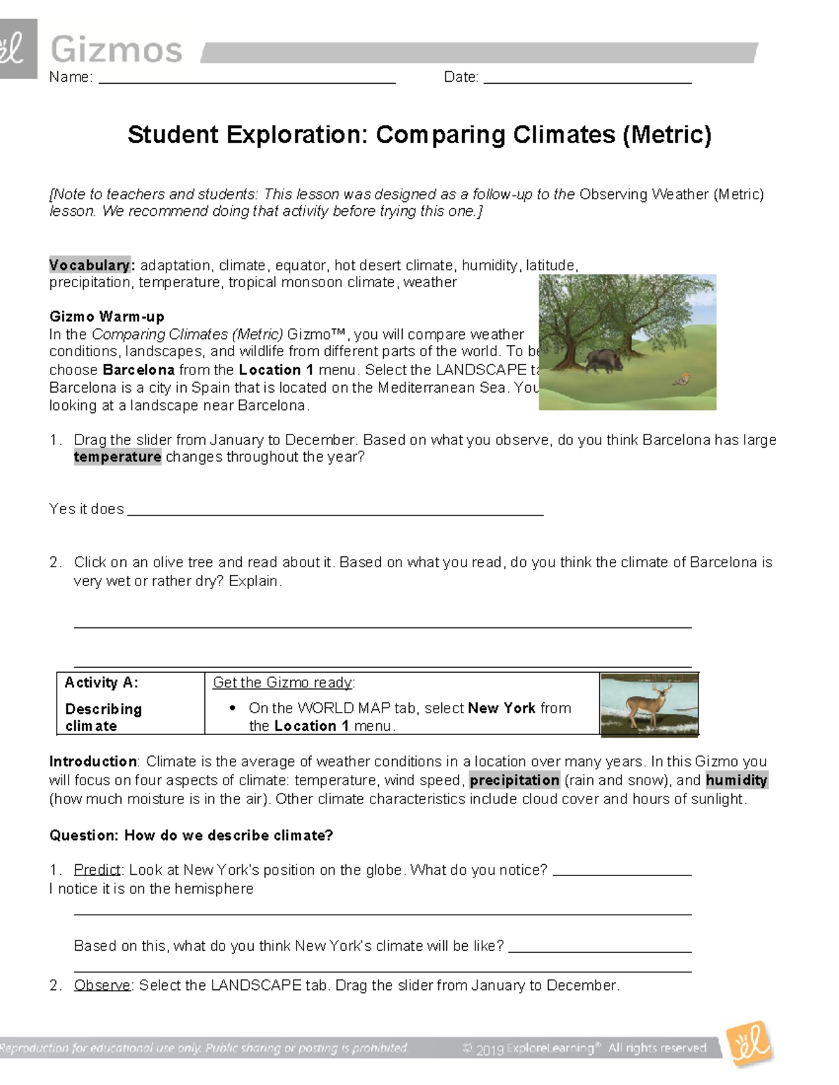 4-comparing-climates-gizmos-name-date-student-exploration