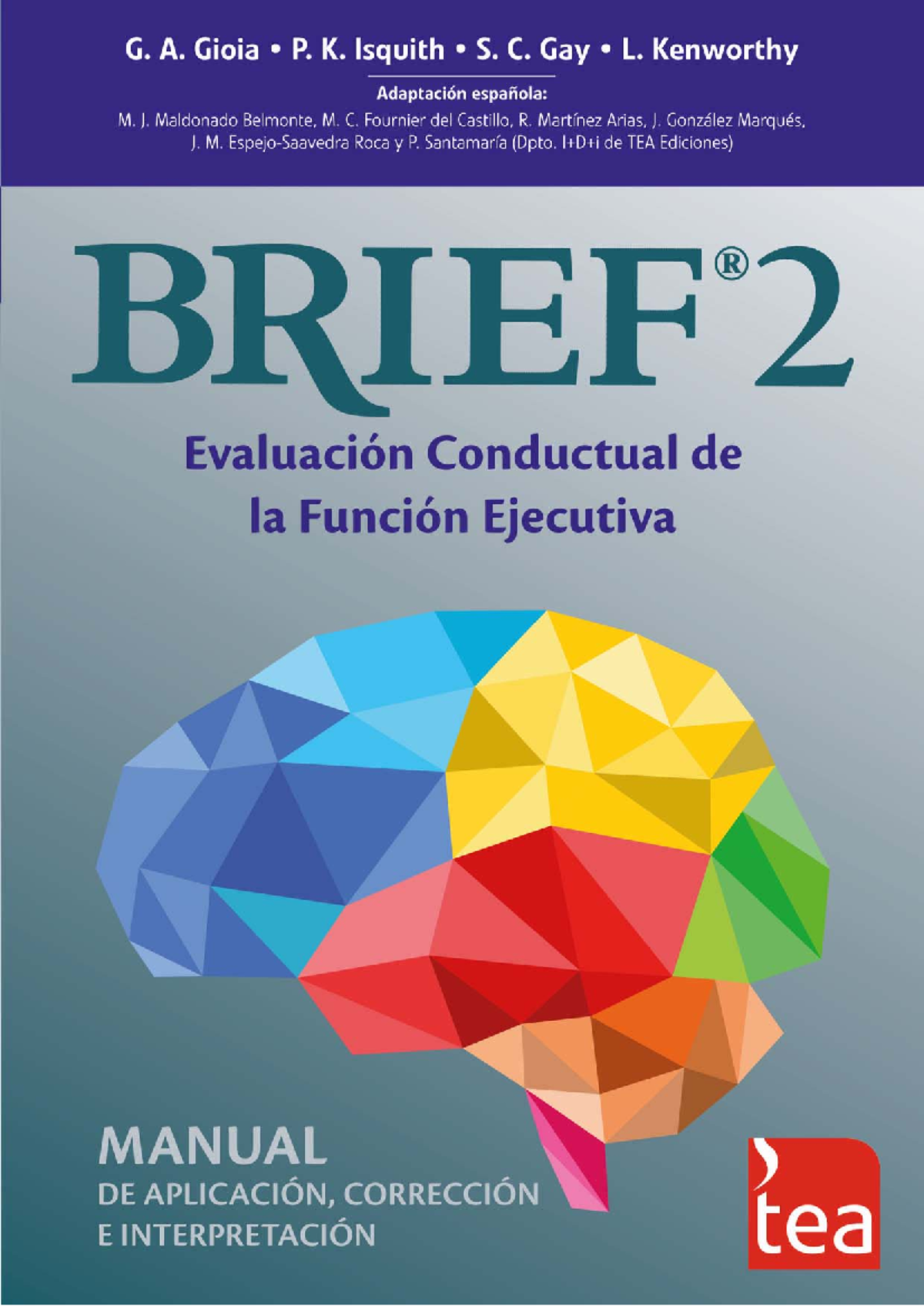 Manual de Aplicación y Corrección del BRIEF-2 (Evaluación Conductual) - Document Preview