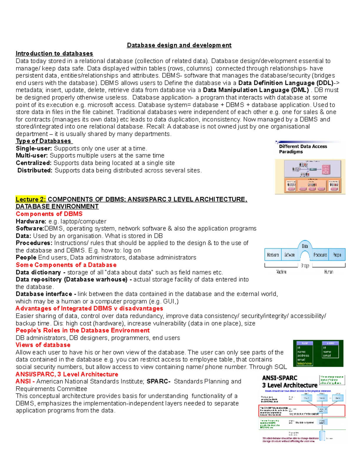 CULT3001- Applied Social Research - Notes: The first section of this ...