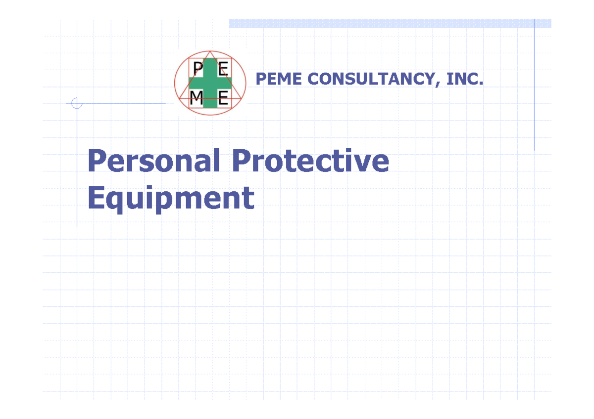 PPE Program Development & Implementation - PEME 2023 - Studocu