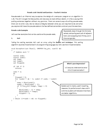 Pseudo Code Practice Problems - Pseudo Code Practice Problems: Listed ...