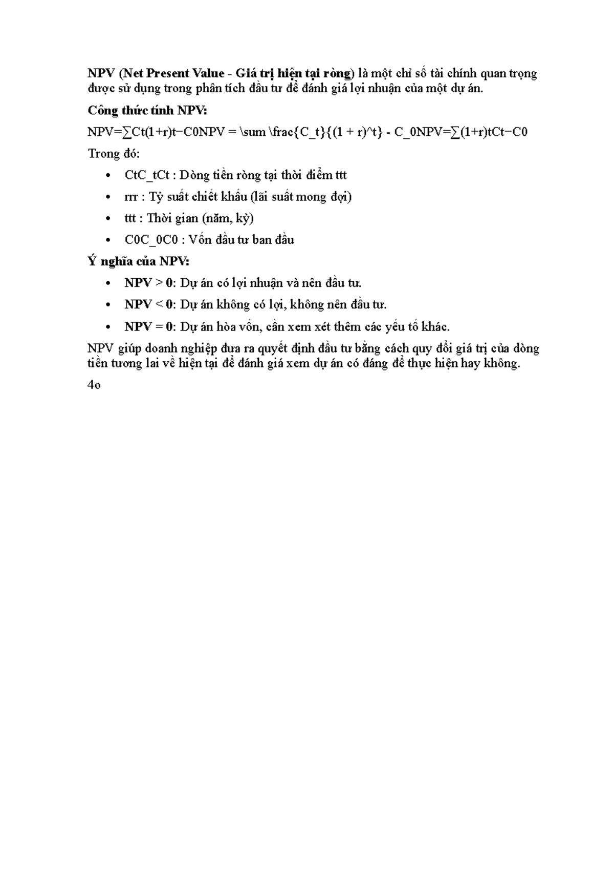 NPV formula NPV formulaNPV formulaNPV formulaNPV formulaNPV formula ...