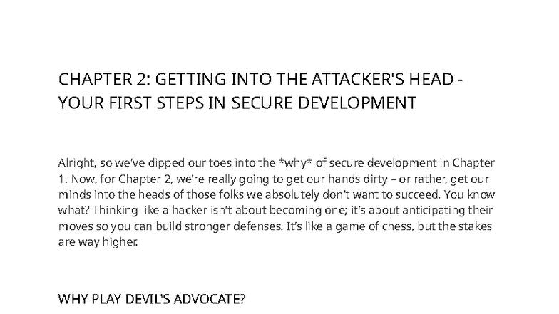 Secure Coding Basics - Computer Programming - CHAPTER 2: GETTING INTO ...