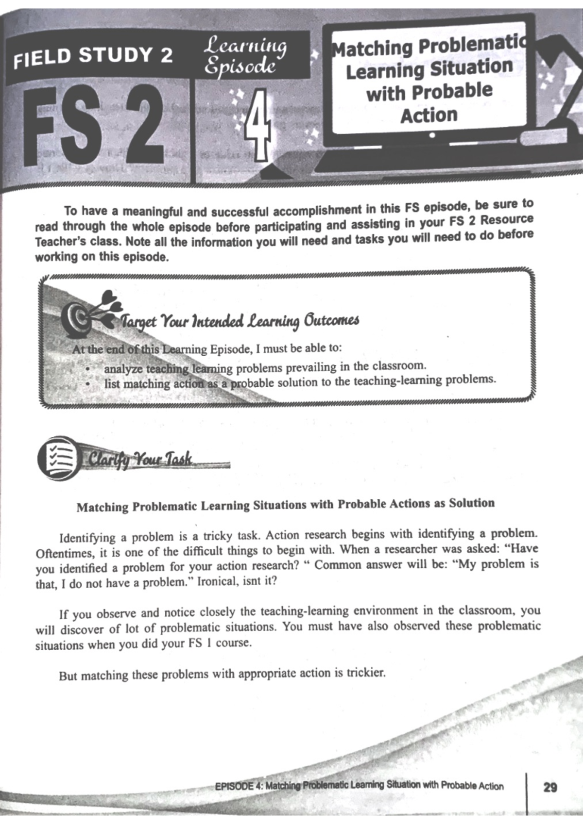 FS-2-4-5 - Matching Problems with Solutions in Learning Environments ...