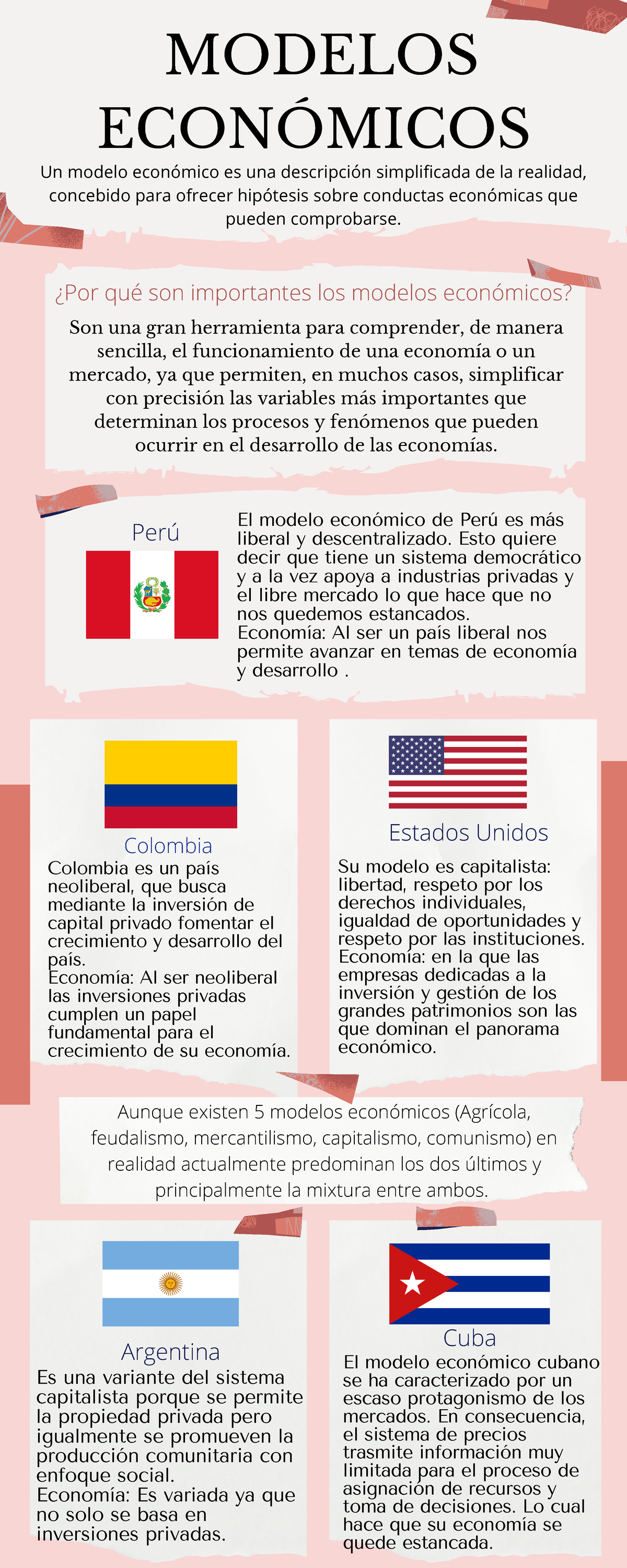 Modelos Economicos Que Predominan Actualmente En El Mundo