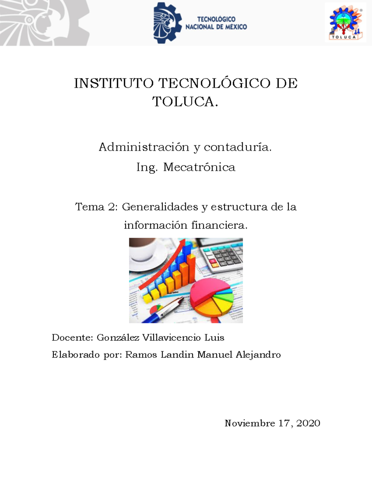 Generalidades y Estructura de la Información Financiera - IN101 - Studocu