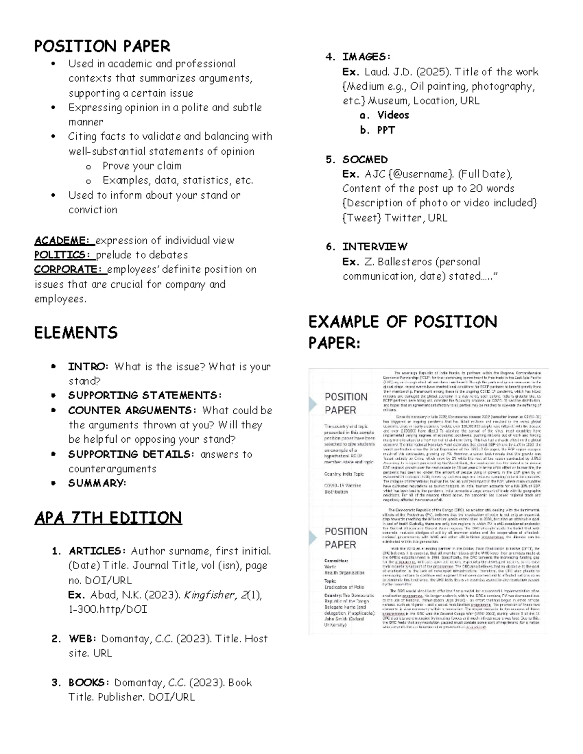 A1 - Comprehensive Reviewer for A1 Exam Preparation - Studocu