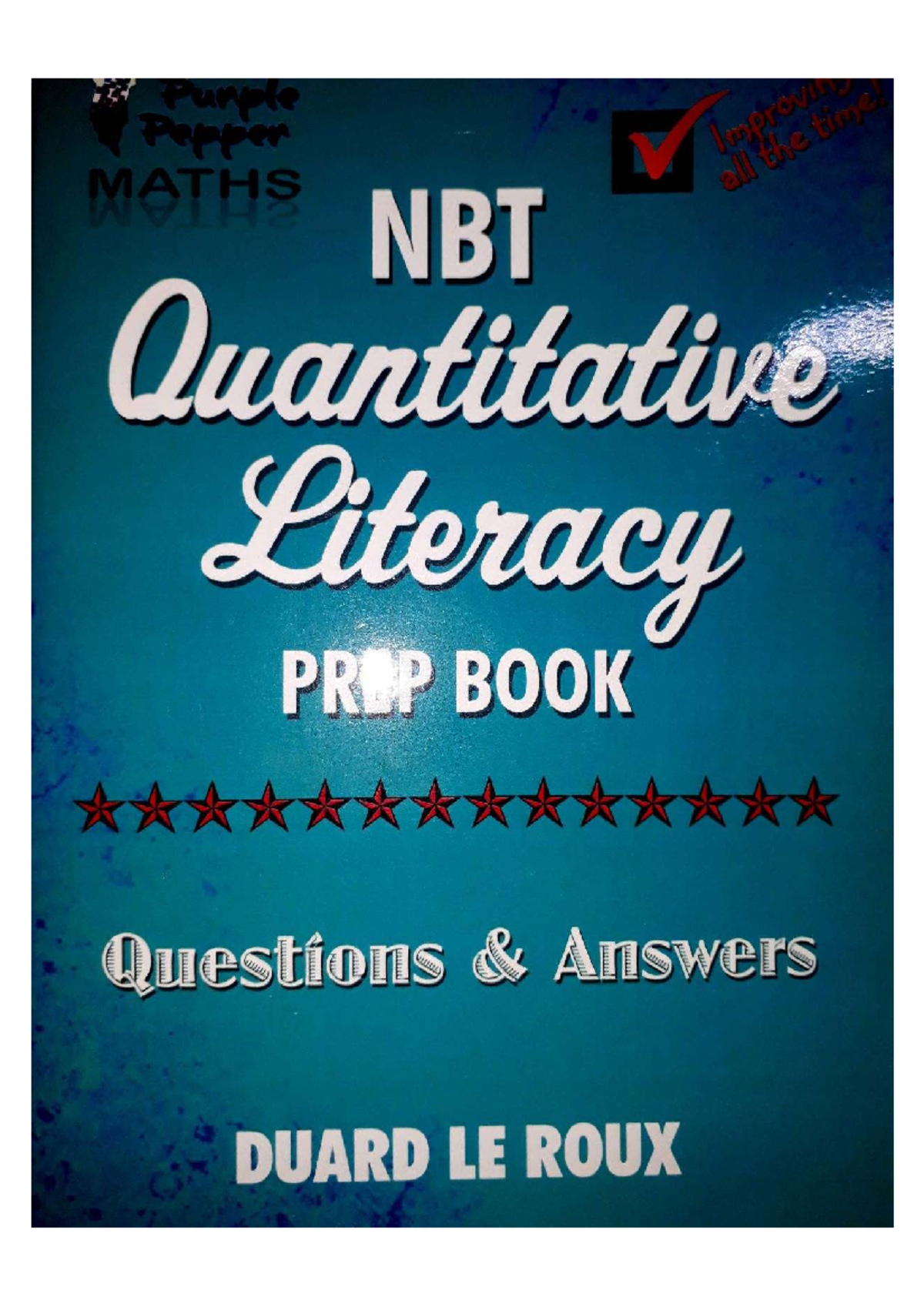 MATHS NBT Quantitative Literacy Prep Book: Questions & Answers - Studocu
