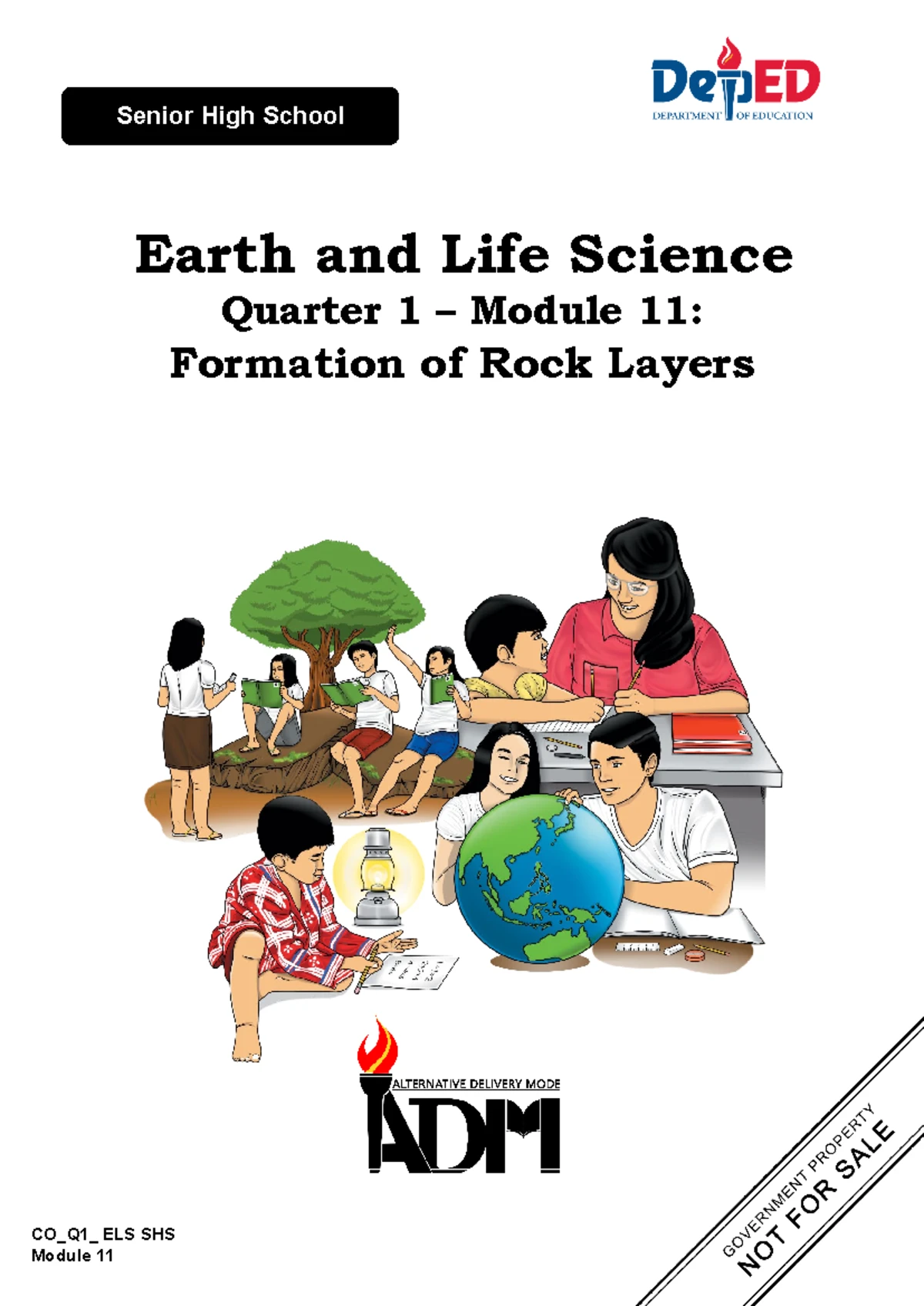 ELS Q1 Module-11 Formation-of-Rock-Layers v2 - CO_Q1_ ELS SHS Earth and ...