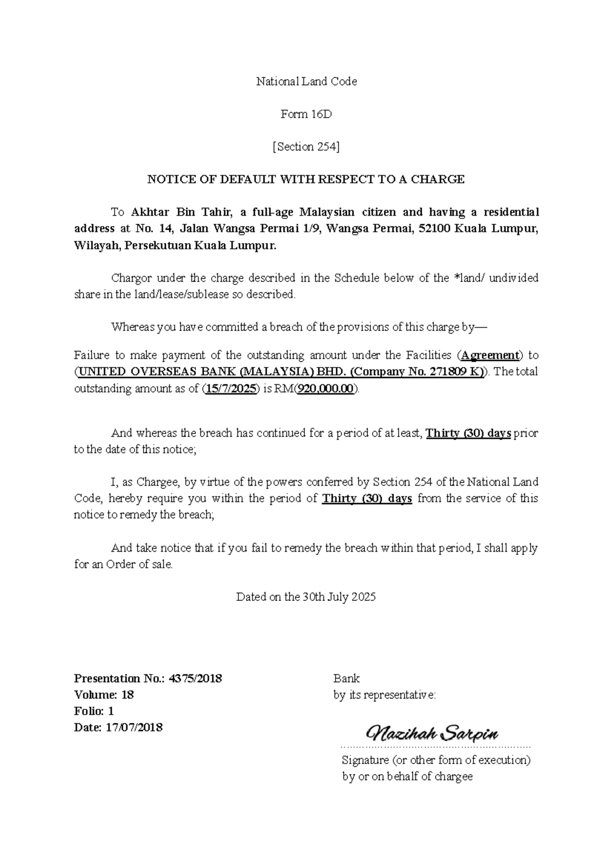 Analysis of the Case: SRI MOHD NAJIB BIN HJ ABD RAZAK v PUBLIC ...