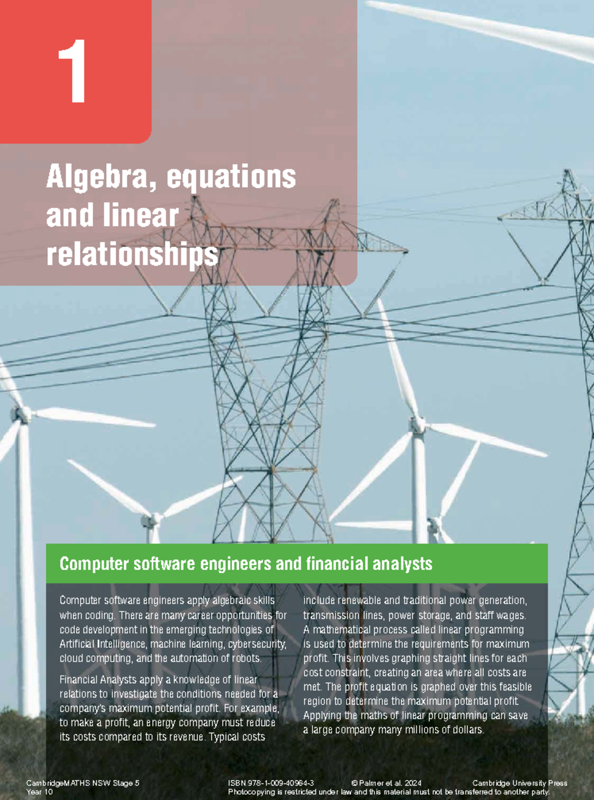 Algebra and Linear Relationships: Insights for Computer Engineers and ...
