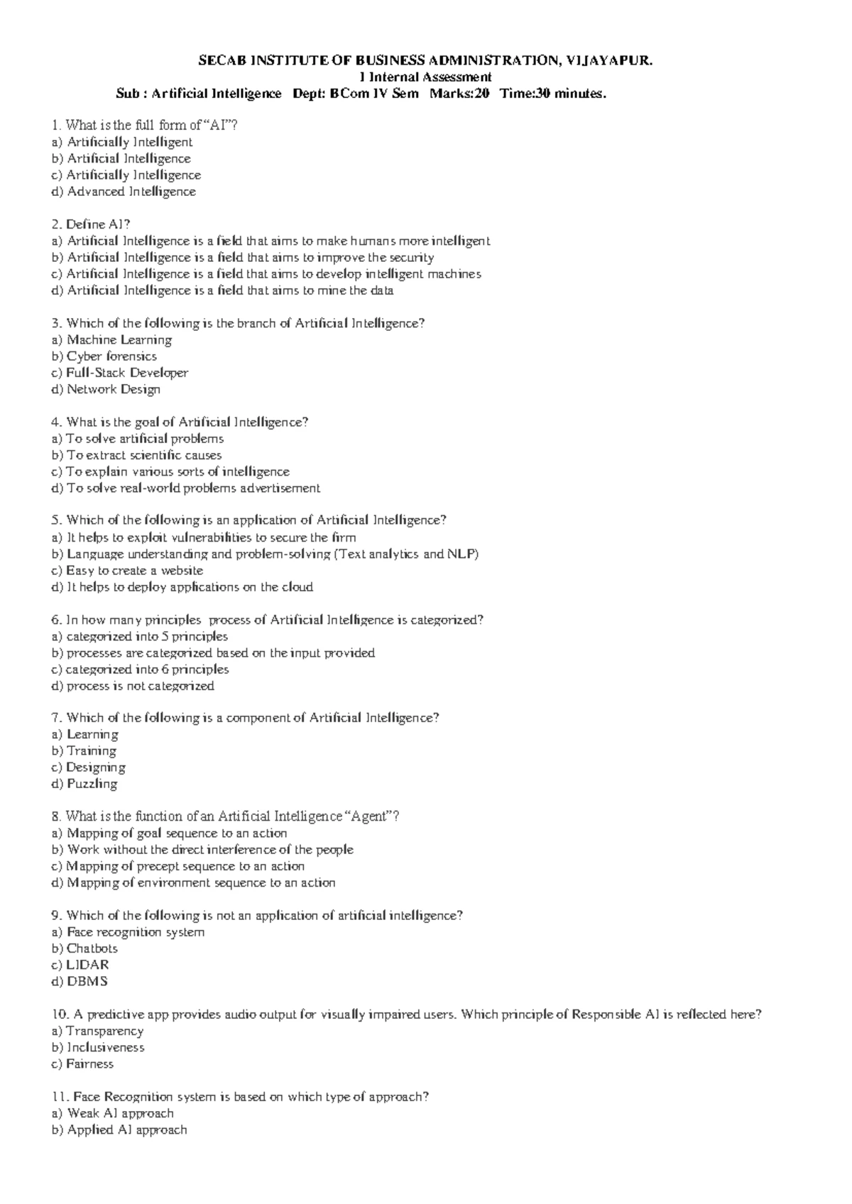 C# Viva Review Guide: Key Topics and Concepts for Exam Prep - Studocu