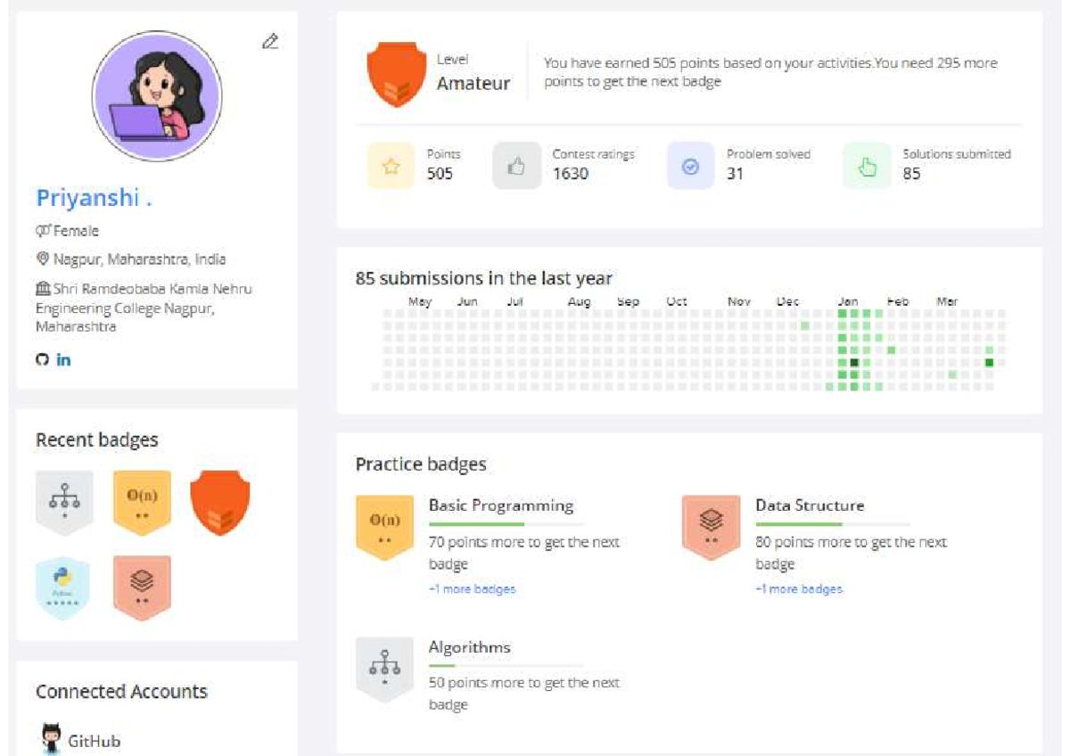 Revamped Coding Profiles for Enhanced Software Development - Studocu