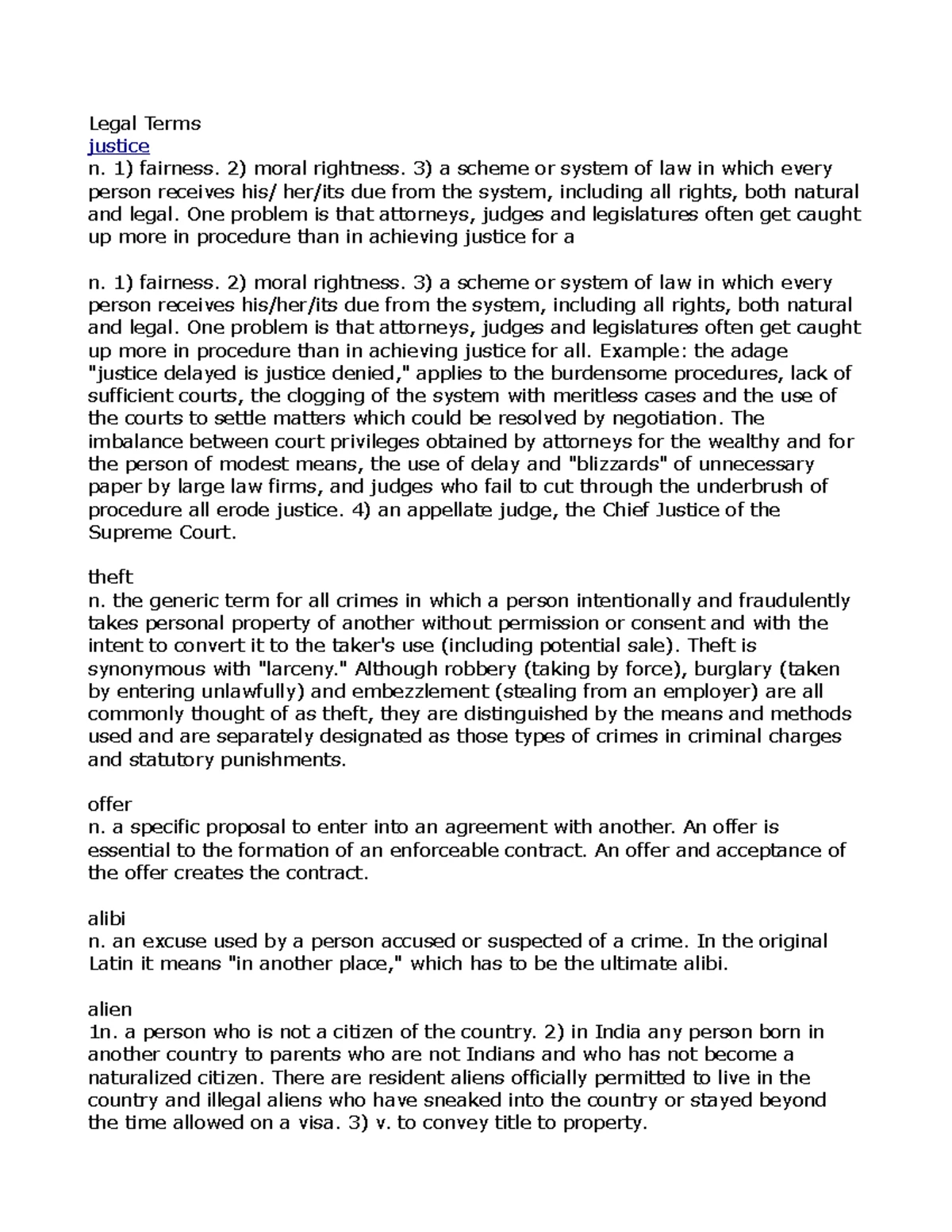 Interpretation of Internal and External Aid in Law: A Study Guide - Studocu