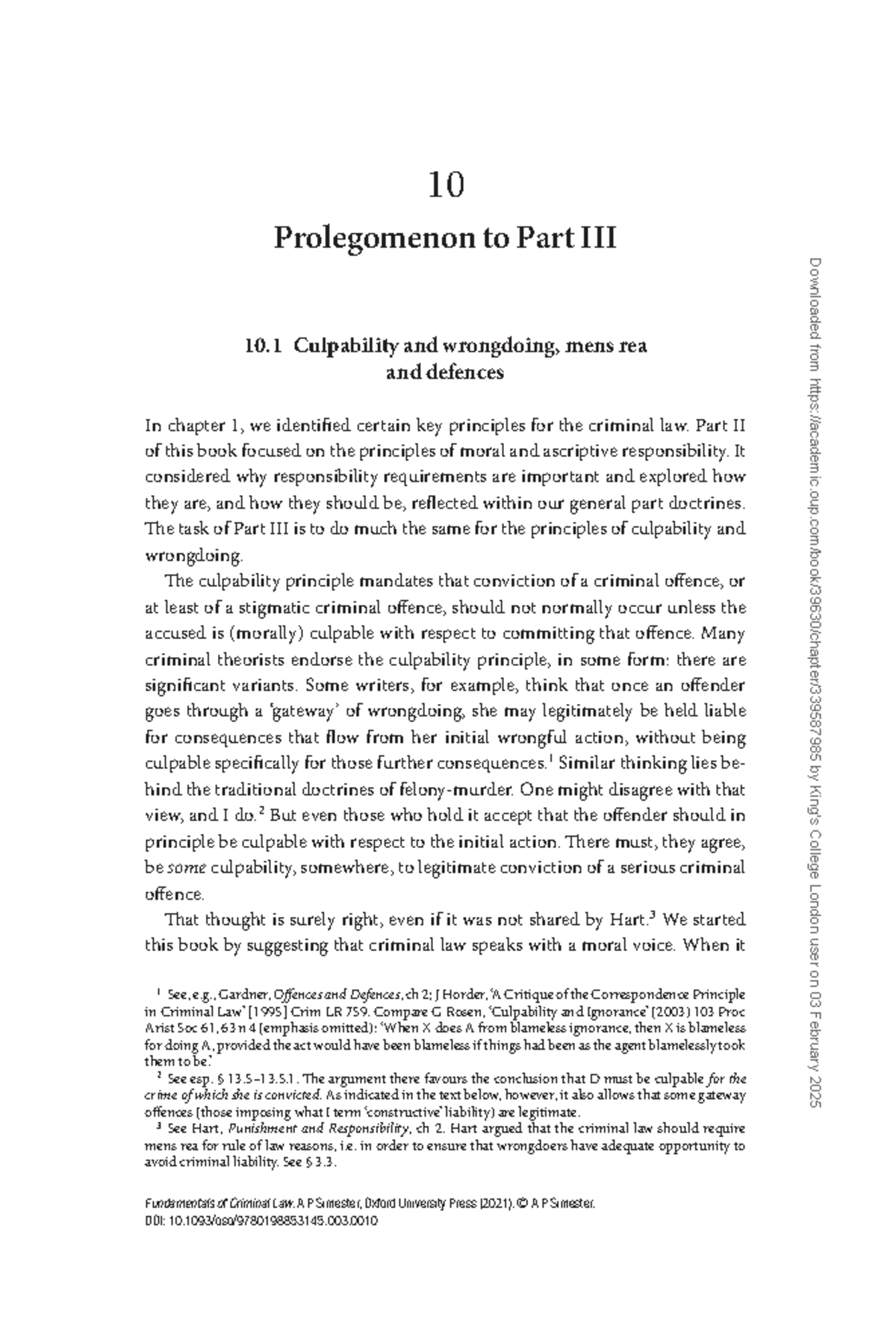 Oso 9780198853145 chapter 10 - 10 Prolegomenon to Part III 10 ...
