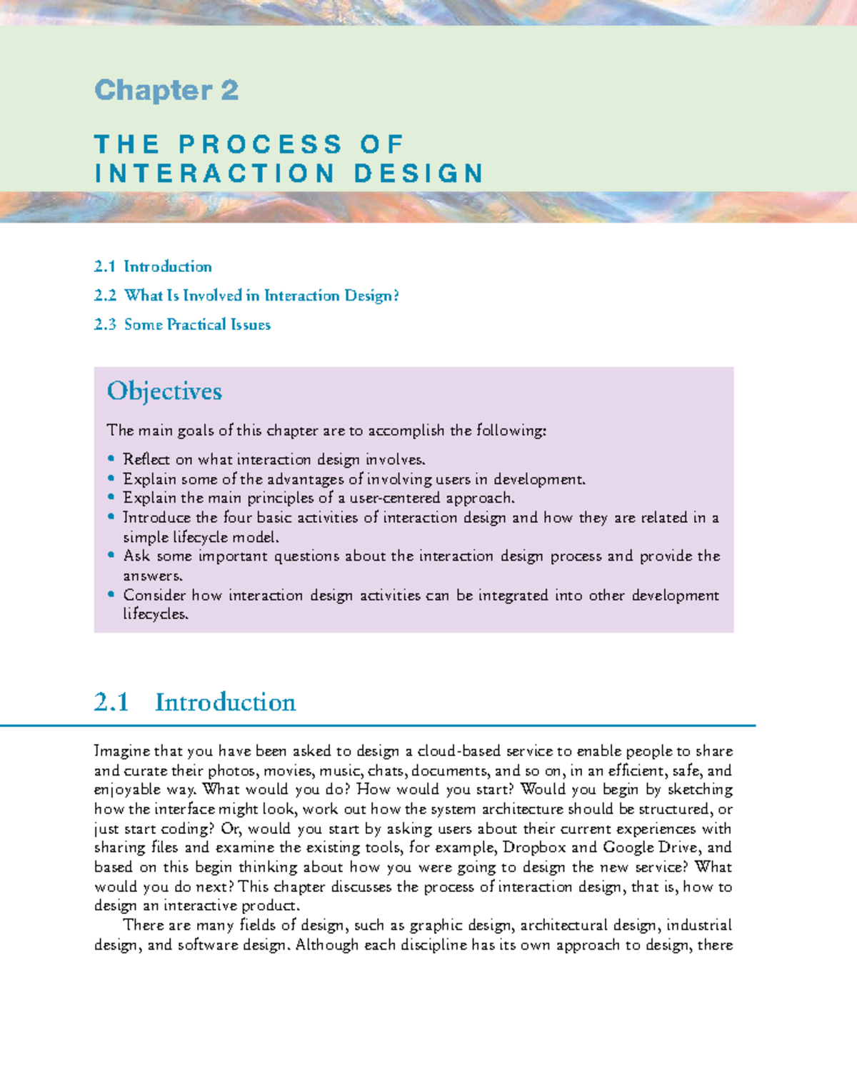 Chapter 2: The Interaction Design Process - Usability & User-Centered ...