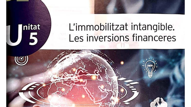 Unitat 5 - Ndjd - inicial intangible. Les inversions financeres En ...