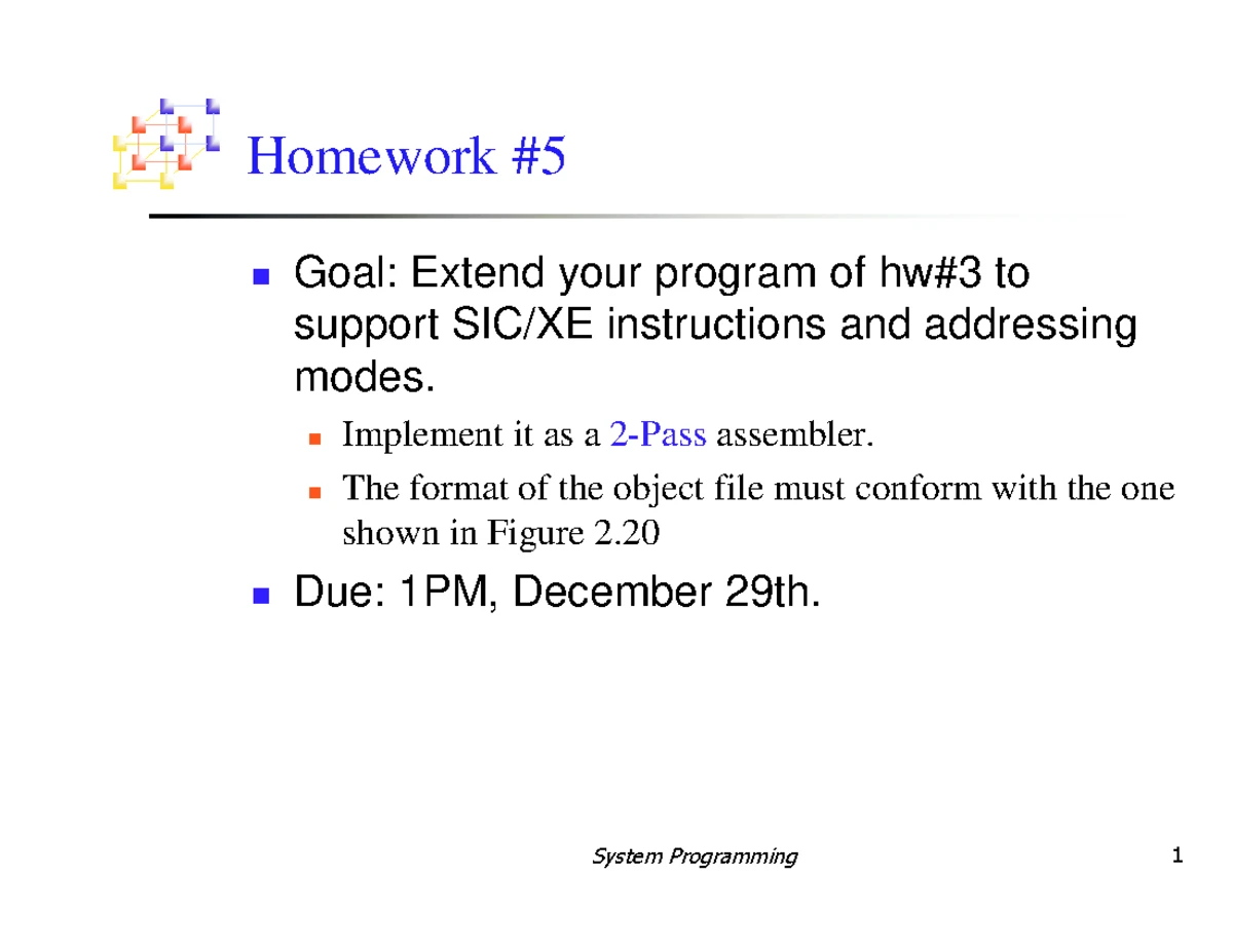 Sp3-4 - notes - Chapter 3 Loaders and Linkers- Loader Design Options ...