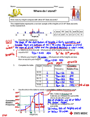 Unit 4 Test Key - Practice quiz - Unit 4 Probability, Random Variables ...