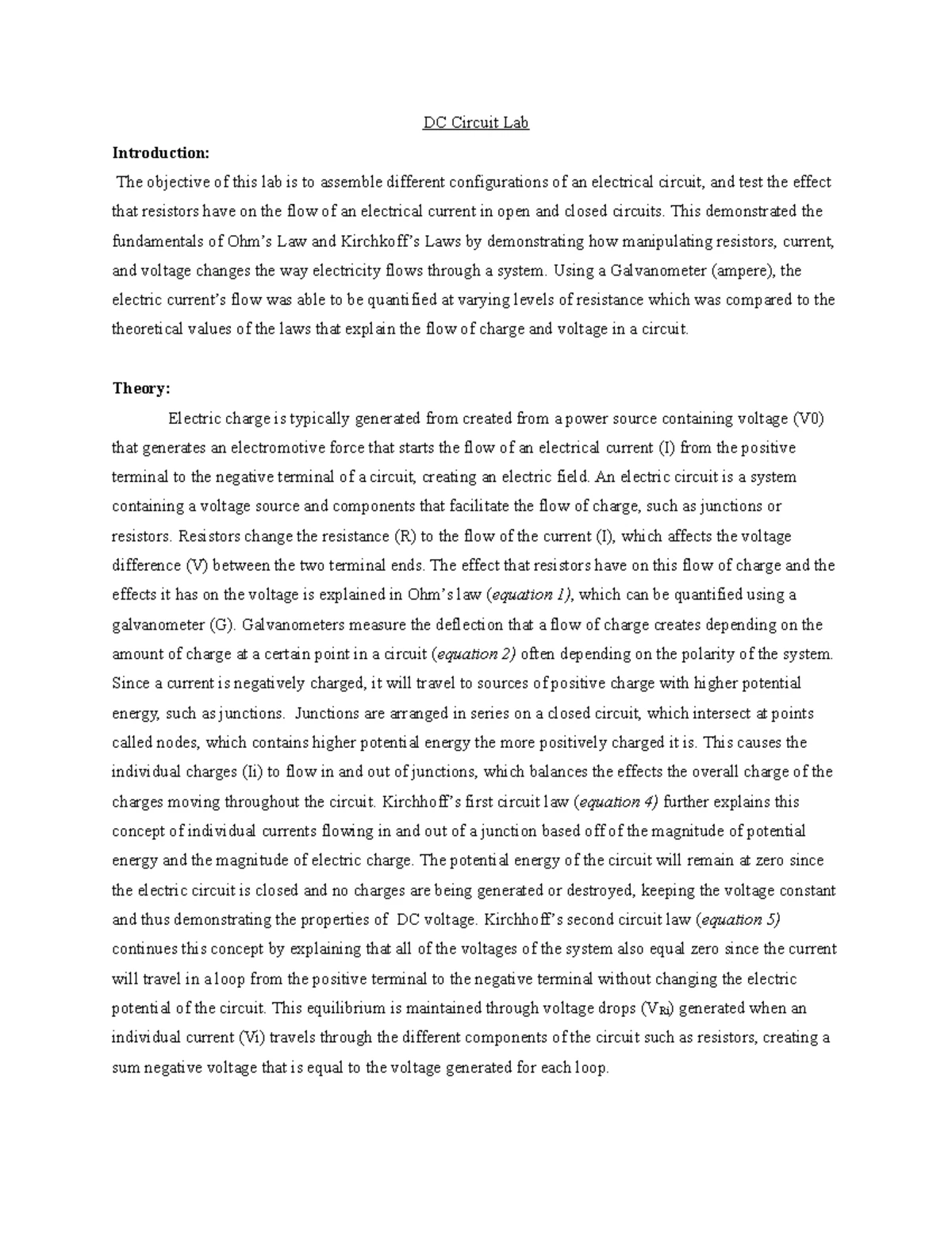 Phys 152L-12 Natural Oscillations with an RLC Circuit - Phys 152L/272L ...