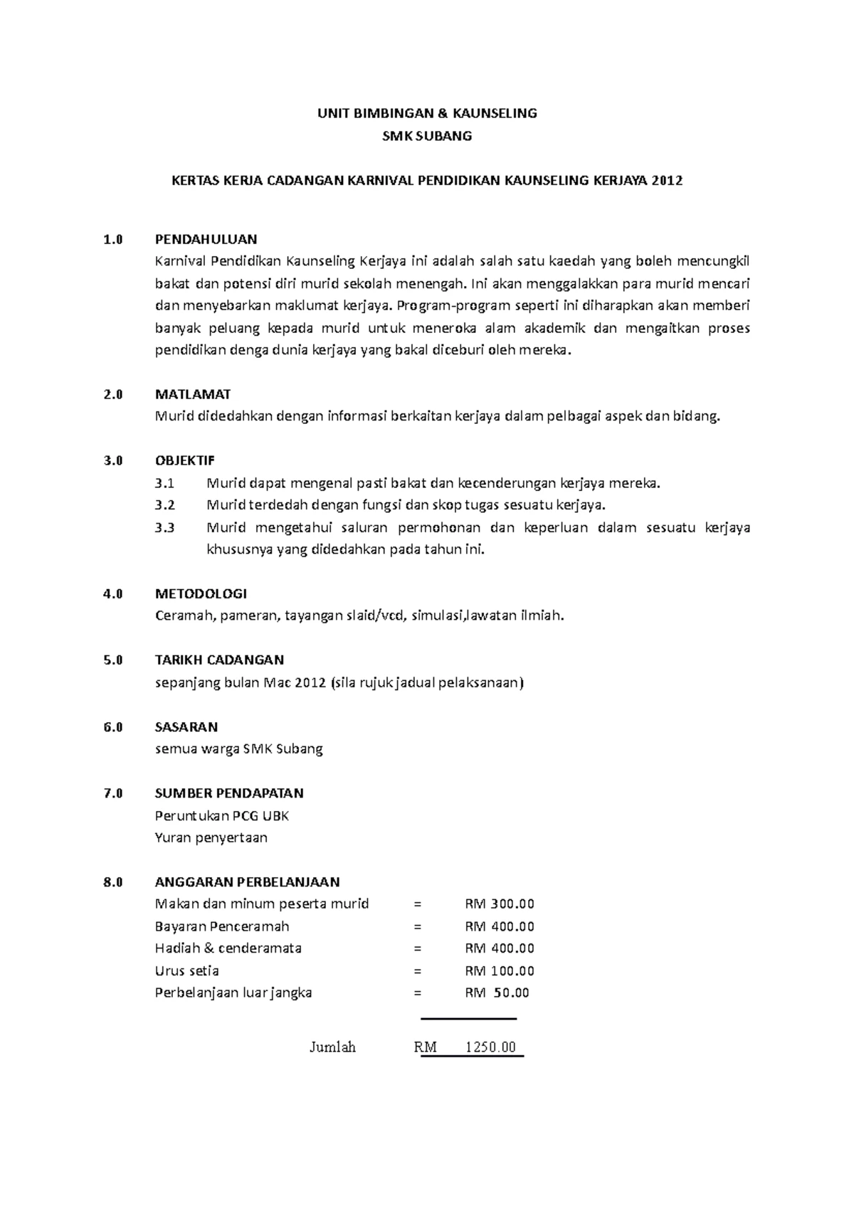Proposal KK Sej 2023 - KERTAS CADANGAN PENYELIDIKAN KERJA KURSUS ...
