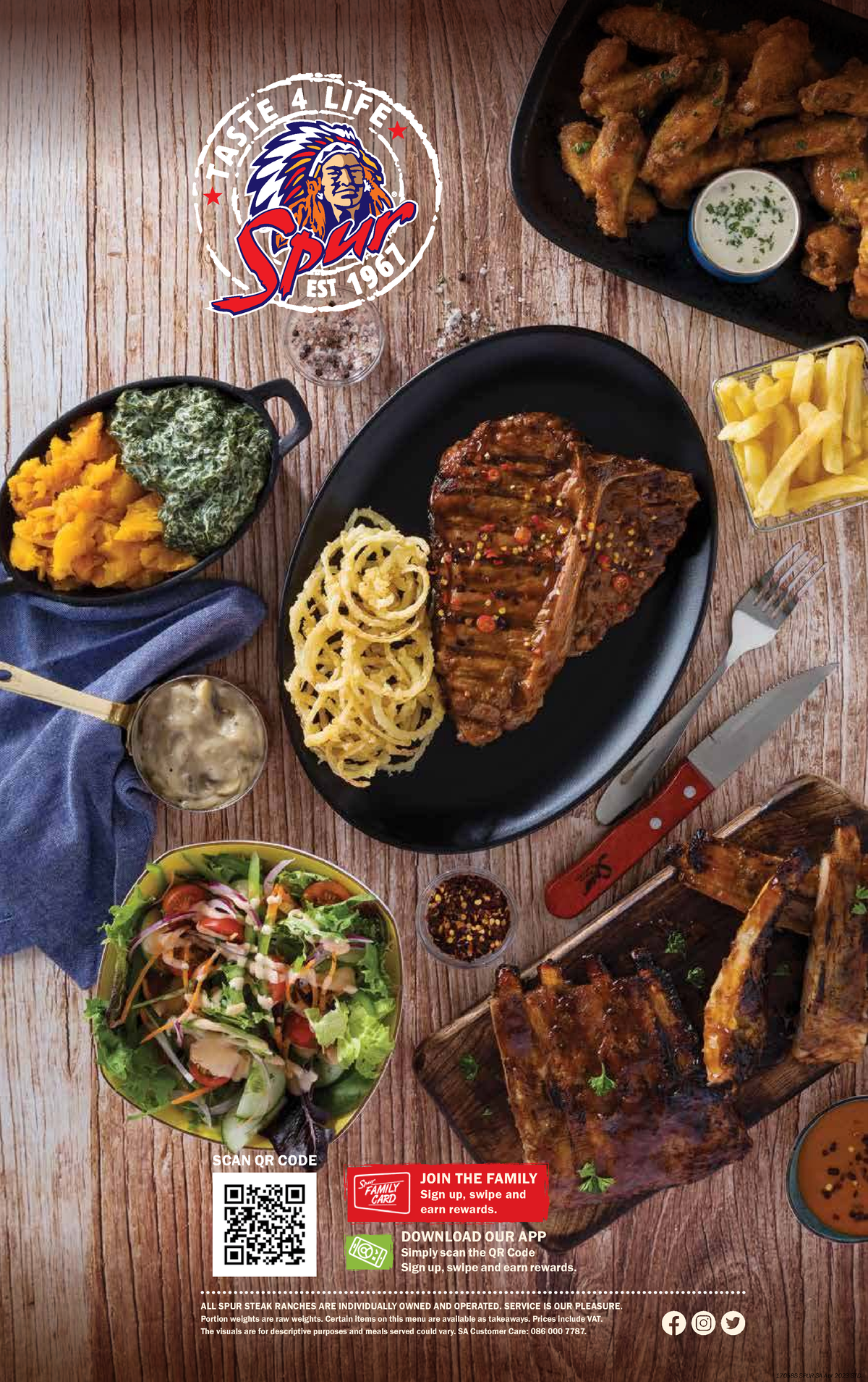 Spur SA Main Menu - April 2023 (17058S) - Full Offerings - Studocu