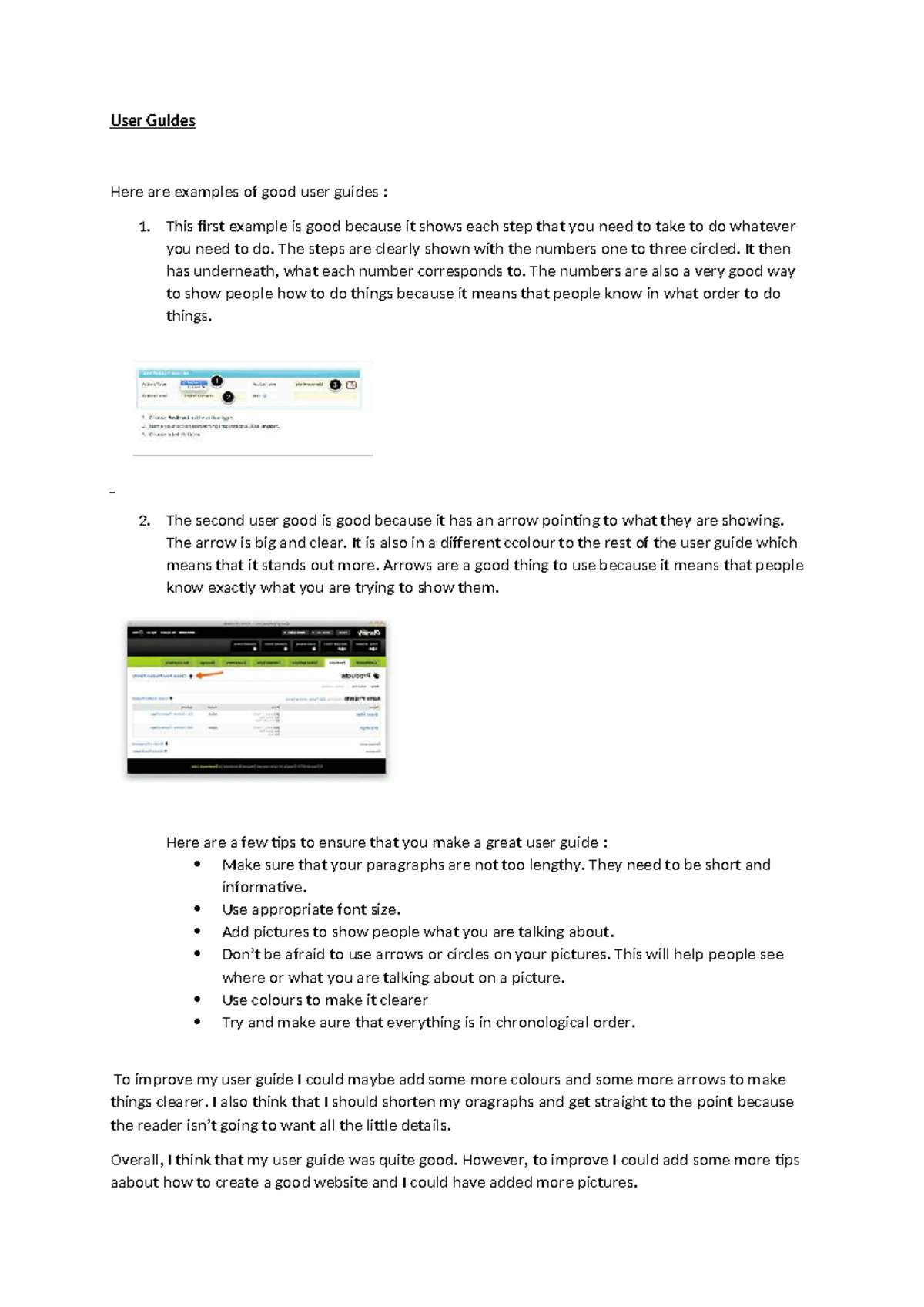 User Guide Tips: Creating Effective User Manuals and Guides - Studocu