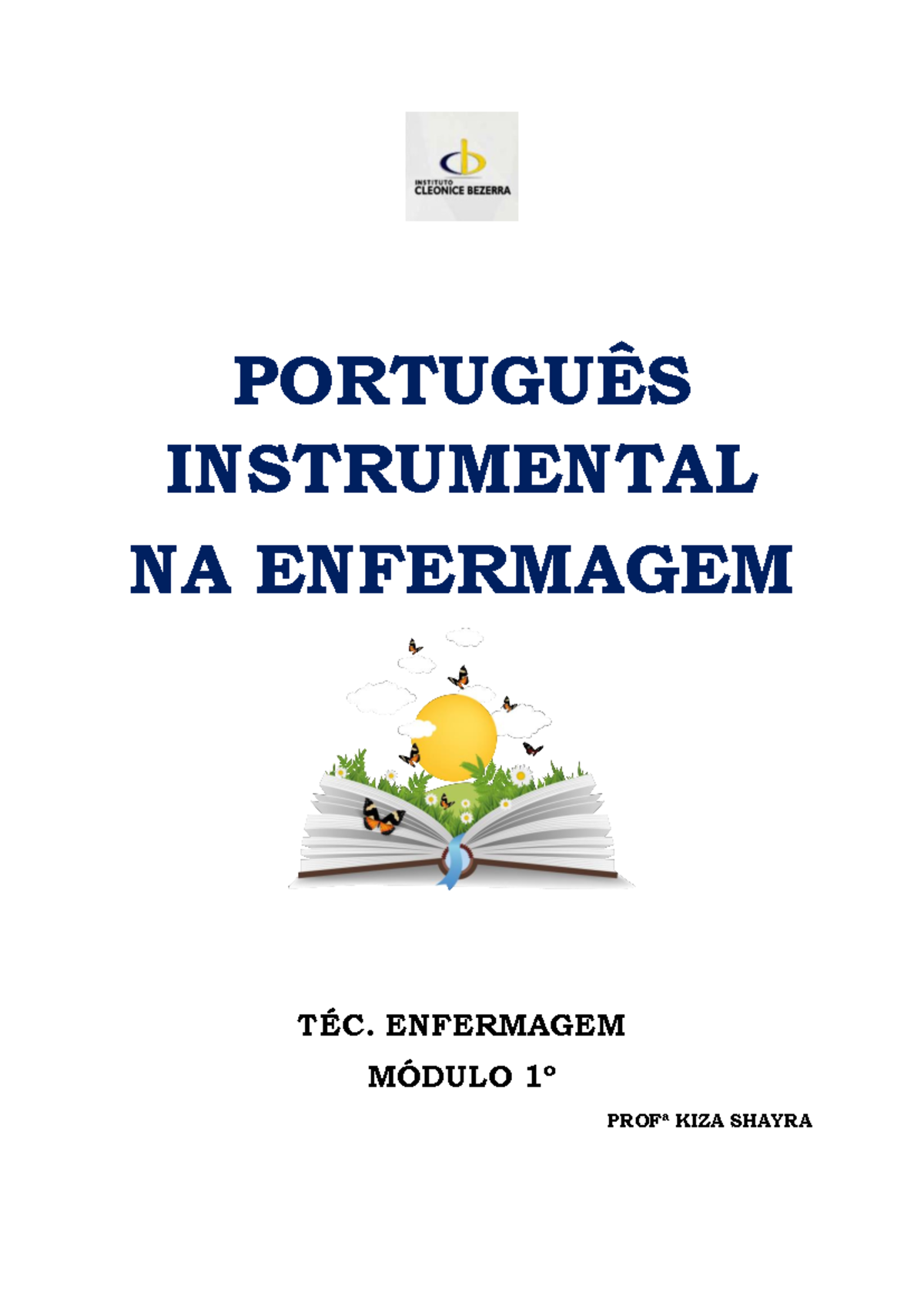 Apostila de Português Instrumental para Enfermagem - Módulo 1 - Studocu
