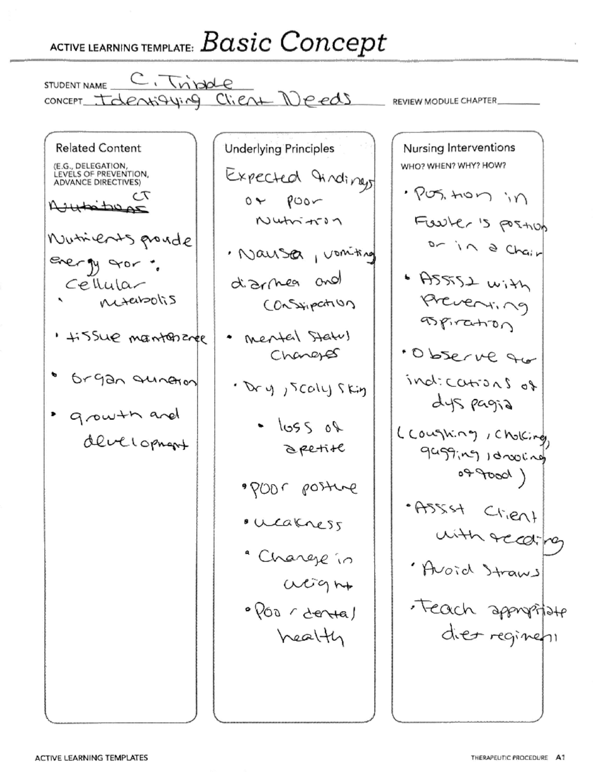 Basic concept 5 - ACTIVE LEARNING TEMPLATE: Basic Concept STUDENT NAME ...