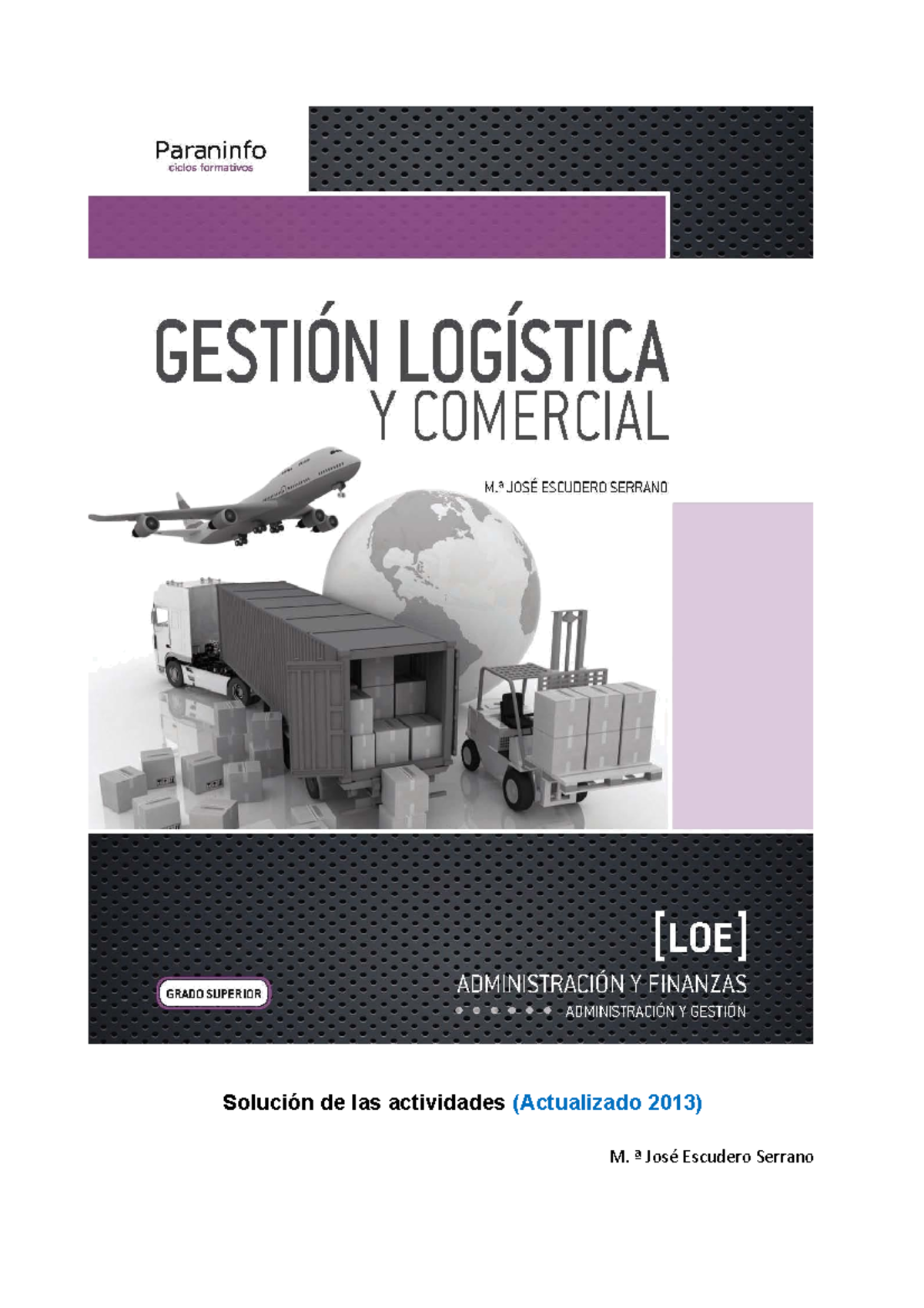 Solucionario de Actividades de Gestión Logística y Comercial (GLC) - Document Preview