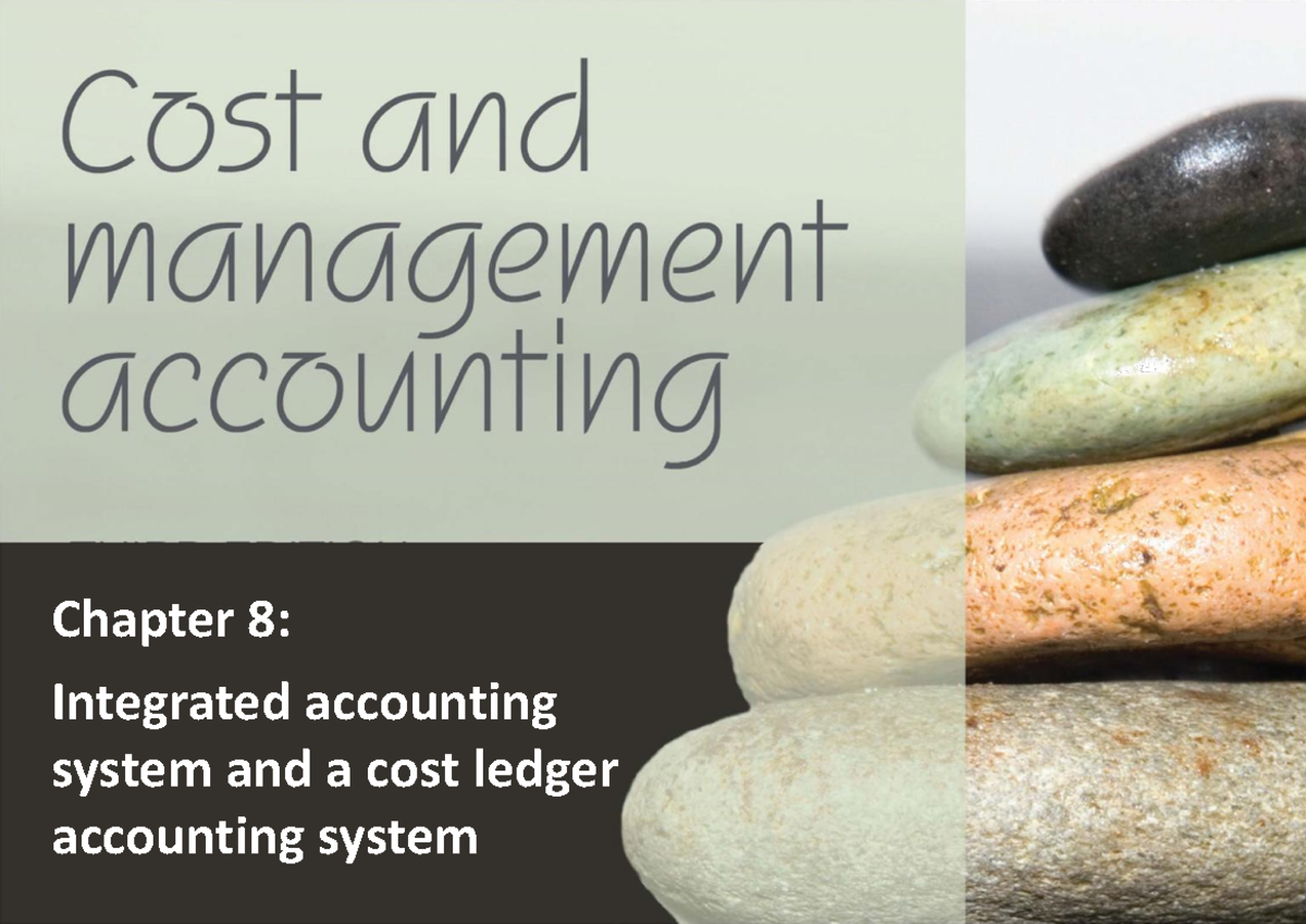 Chapter 8 powerpoint slides - Chapter 8: Integrated accounting system ...