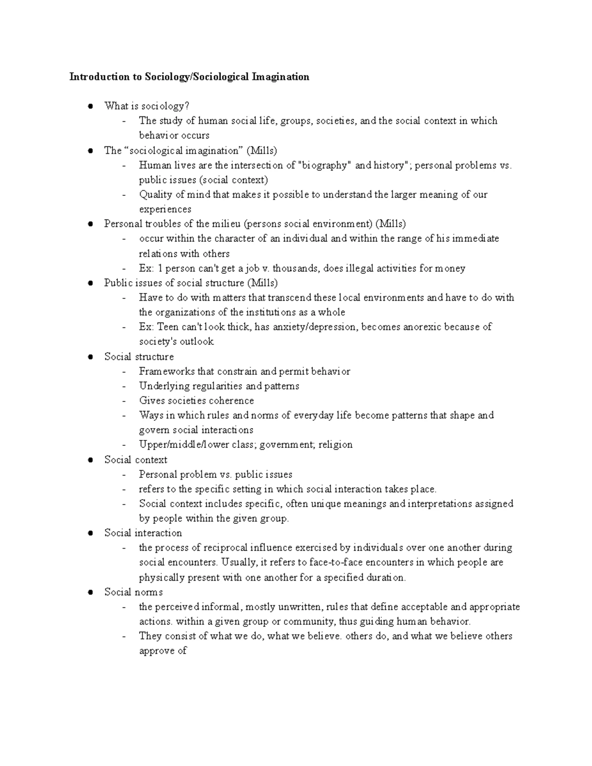 Chapter 3: Understanding Culture and Society (Lecture Notes) - Studocu