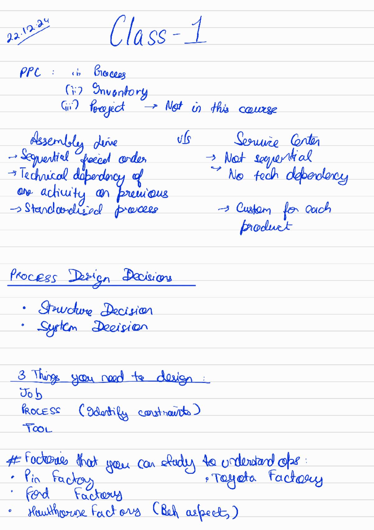 PPC Class Notes 250206 232208 - 22:13 Class 1 PPC in Pracess (ii ...