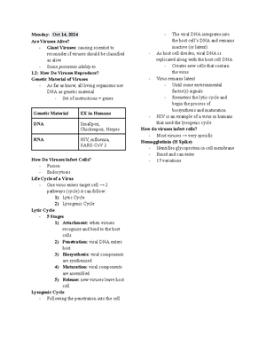 Chapter 14: Examining the Vastness of Viruses in Biology 101 - CHAPTER ...