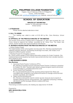 Emcee Script FOR THE Graduation Ceremony - EMCEE SCRIPT FOR THE ...