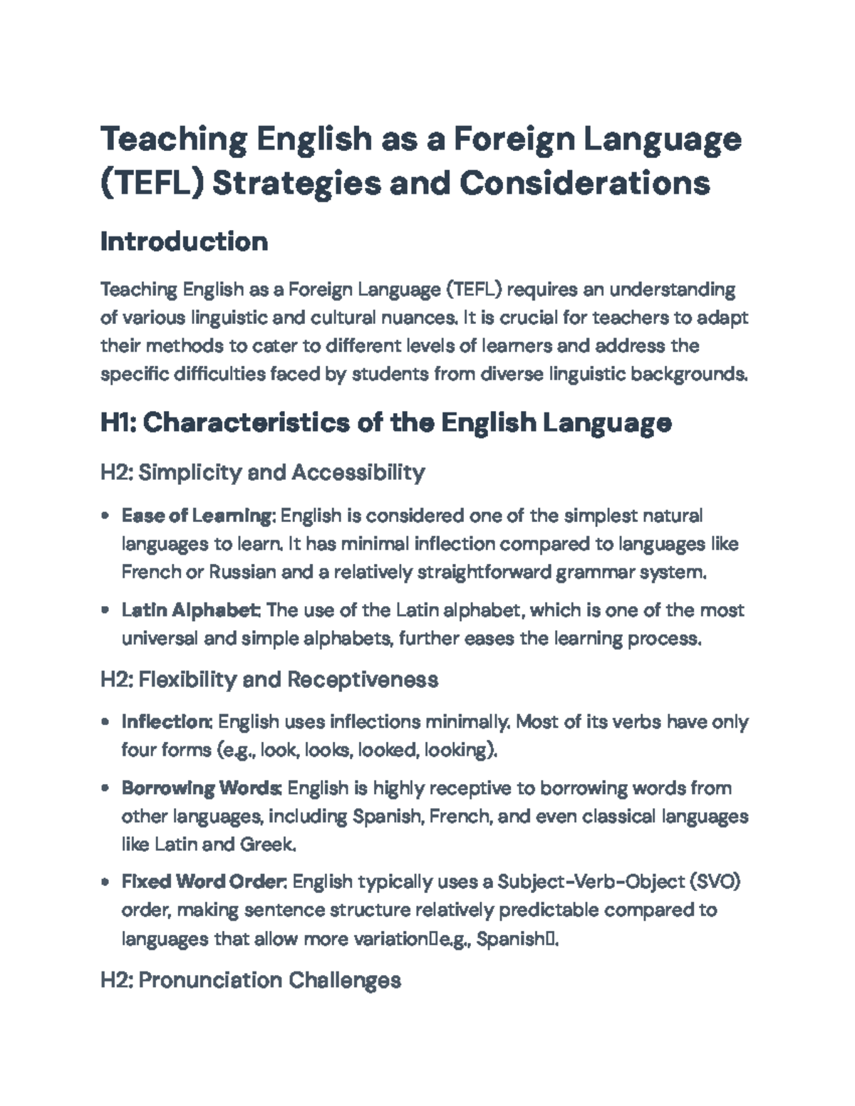 TEFL Strategies: Engaging Methods for Diverse Learners - Teaching ...