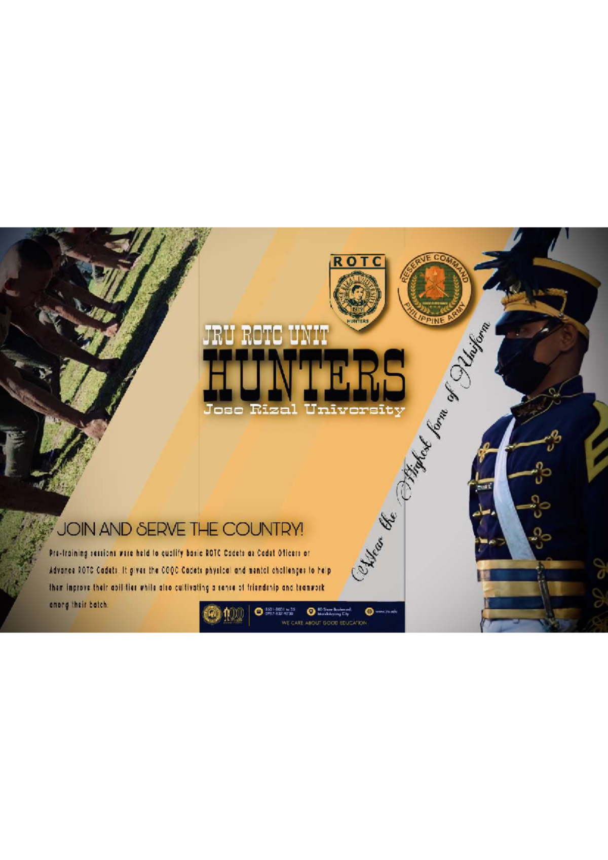 ROTC HUNTERS Basic Cadet Qualification Sessions Overview - Studocu