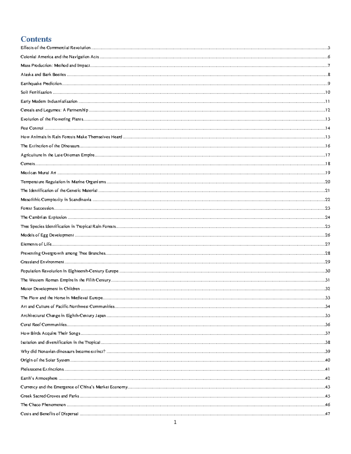 TOEFL Reading Passages: Comprehensive Study Guide - Studocu