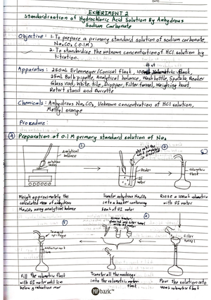 Chemistry I - CHM092 - UiTM Kampus Dengkil - Studocu